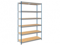 Стеллаж SB 300x183x61/6 — габариты 3000х1842х621 мм, нагрузка до 2100 кг