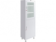Медицинское изделие Медицинский шкаф HILFE МД 1 1760 R — габариты 1750х600х400 мм, РУ