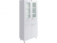 Медицинское изделие Медицинский шкаф HILFE МД 2 1780 R-1 — габариты 1750х800х400 мм, РУ
